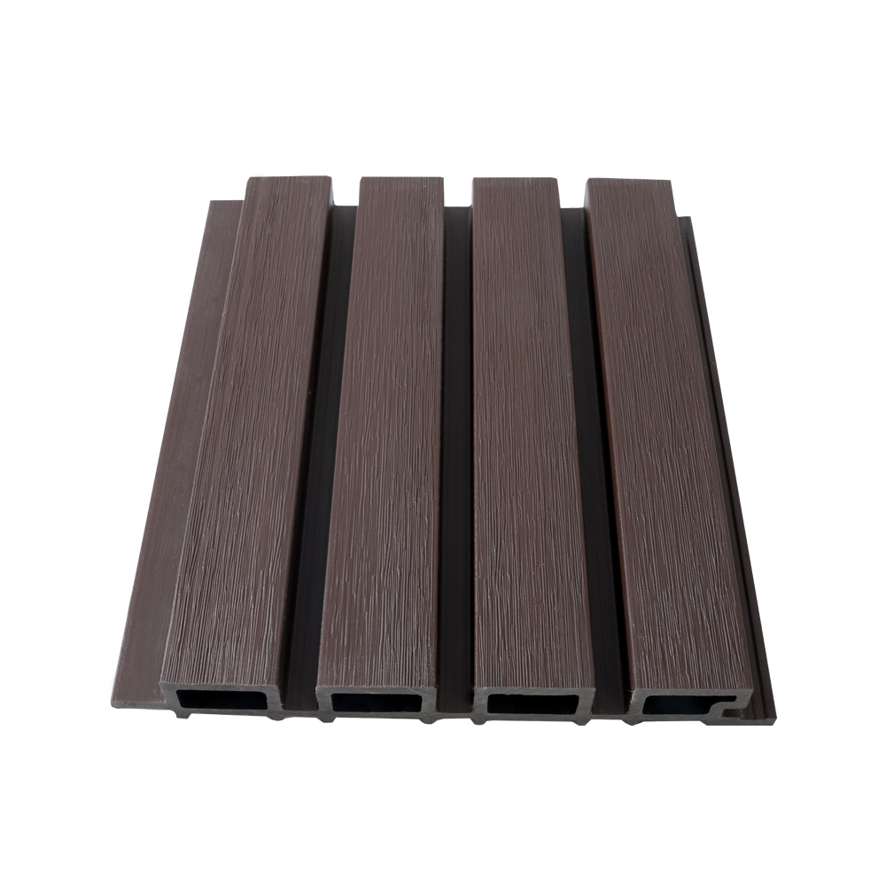 Painel de parede grande coextrudado WPC de dupla face