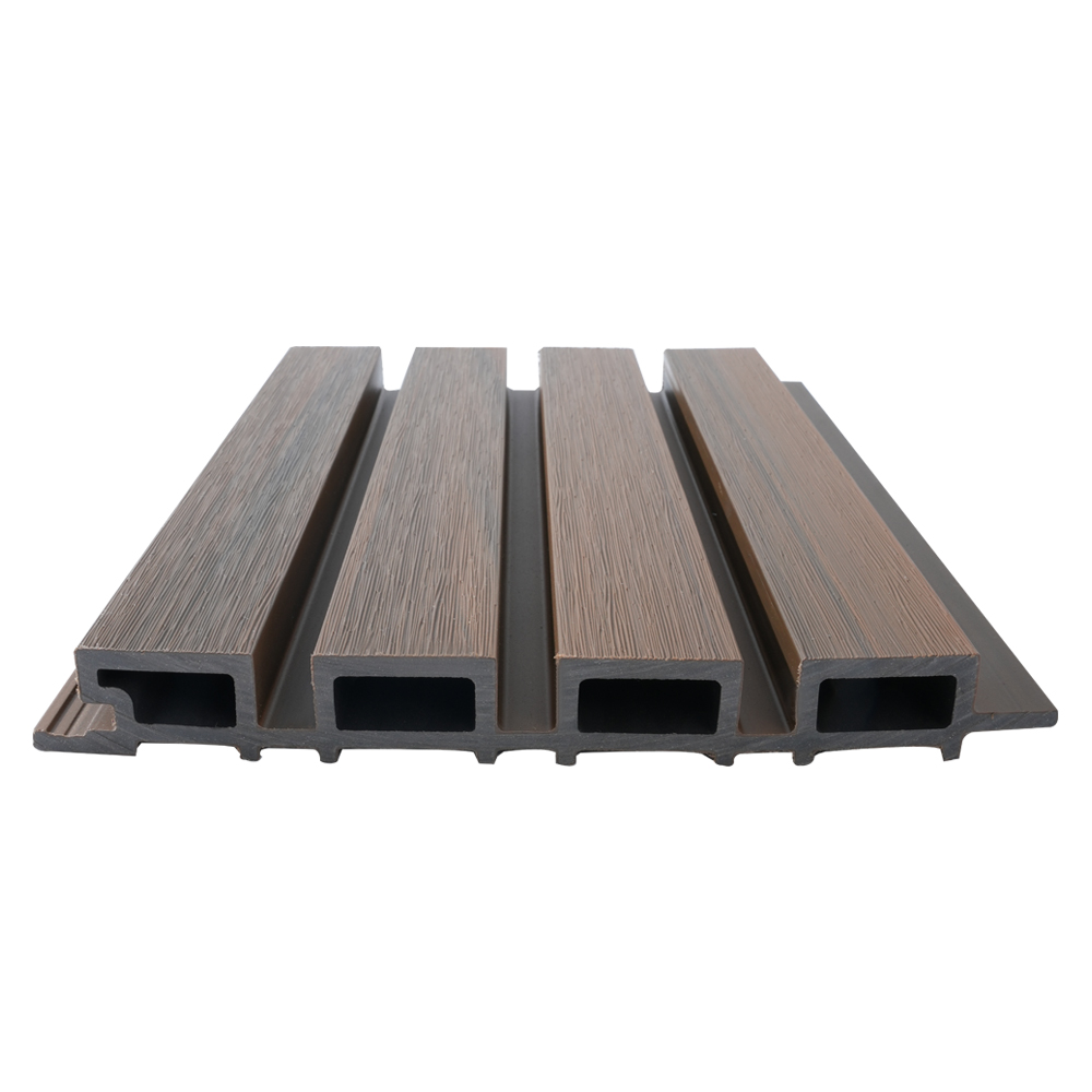 Painel de parede grande coextrudado WPC de dupla face