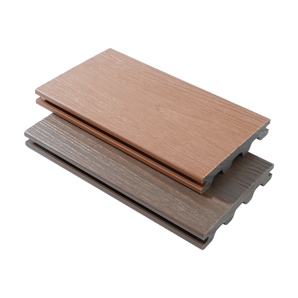 Decks sólidos de WPC em forma de M