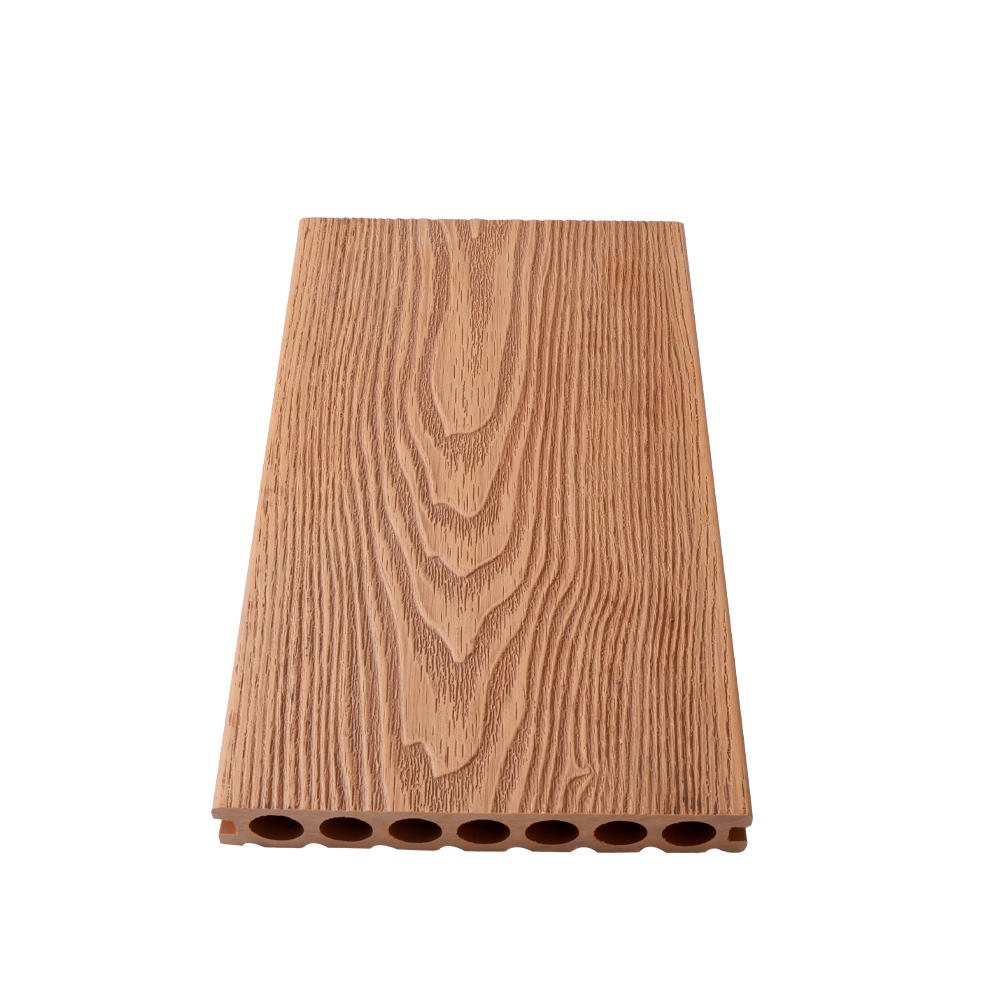 Deck em relevo WPC 3D de sete furos